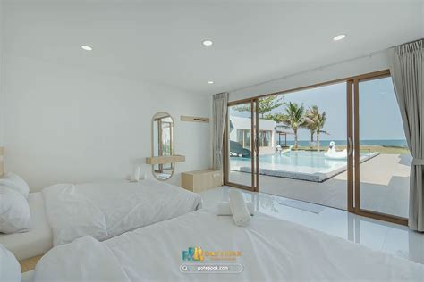 Bliss Sea Beachfront Villa ติดทะเลหัวหิน - ศูนย์รวมบ้านพักพูลวิลล่าติดทะเลที่ดีที่สุดทั่วประเทศไทย