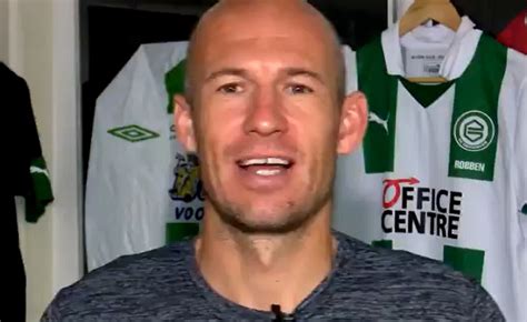 BREAKING: Arjen Robben Announces Comeback With FC Groningen (Video) - Soccer News