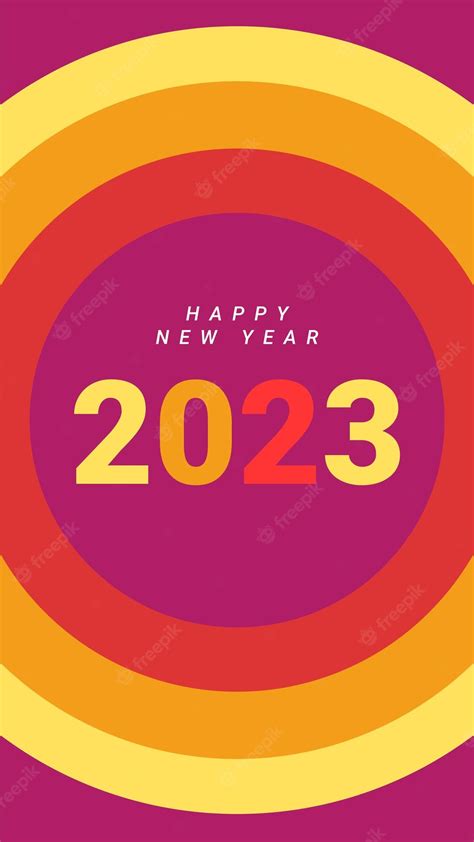 Premium Vector | New year wish template 2023