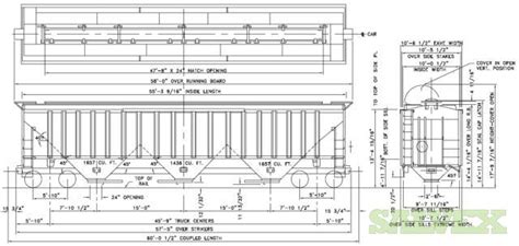 Lcex Covered Hopper Car Diagram