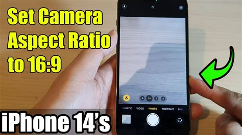 iPhone 14's/14 Pro Max: How to Set Camera Aspect Ratio to 16:9 As The ...