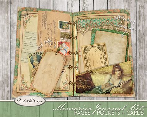 Printable Junk Journal Kits | Images and Photos finder