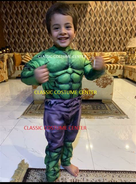 Incredible Hulk Costume Kids