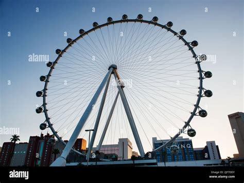 Ferris wheel on the Las Vegas Strip, Las Vegas, Nevada Stock Photo - Alamy