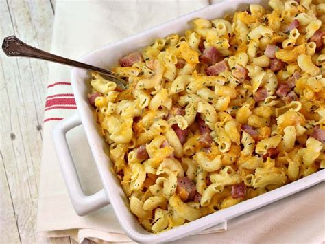 Macaroni and Cheese with Ham | It Is a Keeper