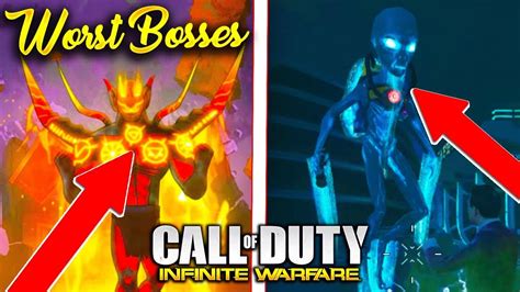 Top 5 Worst Bosses in Infinite Warfare Zombies! (Infinite Warfare Zombies Top 5) - YouTube