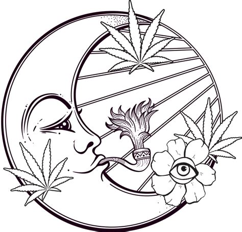 Stoner 420 Coloring Pages - teachcreativa.com