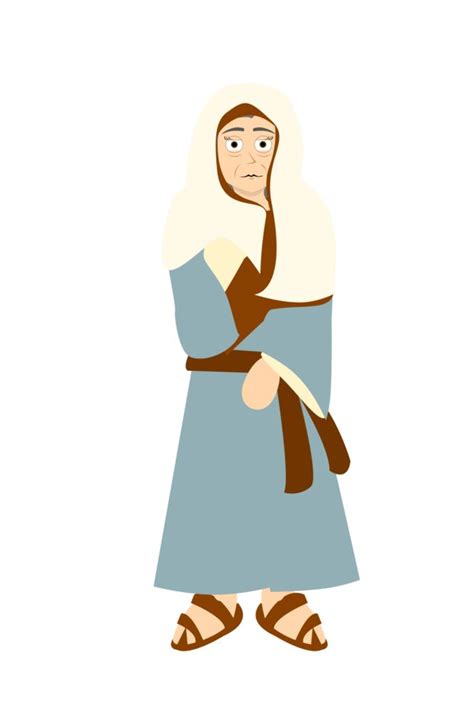 a woman in a blue dress and brown scarf is standing with her hands ...