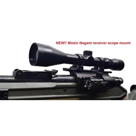 Mosin Nagant double rail receiver Scope Mount by Deltac®