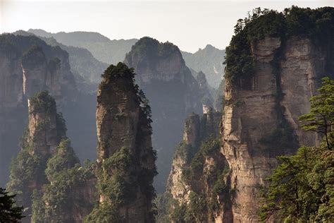 Zhangjiajie National Forest Park (China) Wallpapers Images Photos Pictures Backgrounds