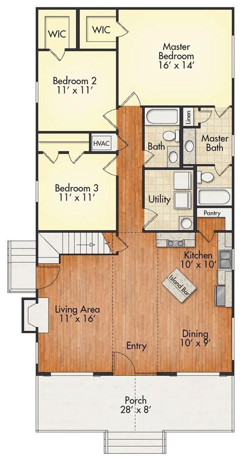 Aspen with Loft - House Plan | United Built Homes: Custom Home Builders | Loft house, Loft house ...