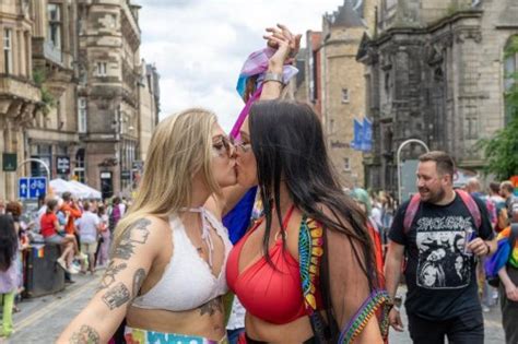 Edinburgh Pride 2023 in photos: 10 pictures as thousands take to streets with flags, banners and ...