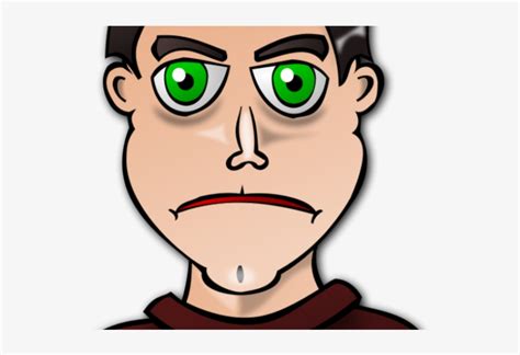 Cartoon Angry Person - Green Eyed Person Clip Art PNG Image ...