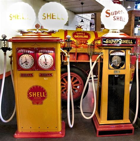Free photo: Shell Gasoline Pumps, Antique - Free Image on Pixabay - 674866
