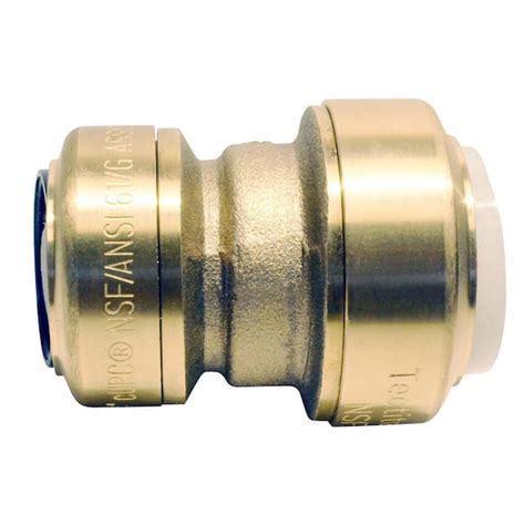 Tectite 3/4 in. IPS x 3/4 in. CTS Brass Push-to-Connect Conversion Coupling FSBIPSC34 - The Home ...