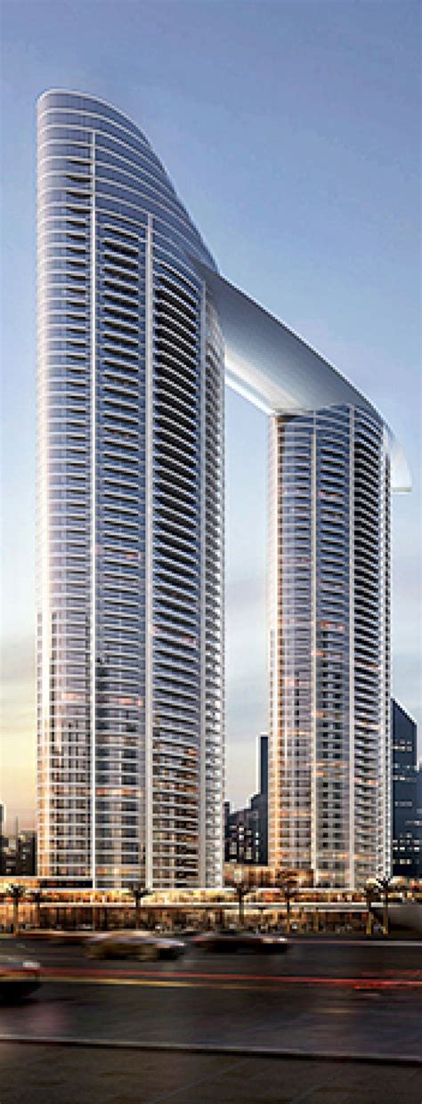 The Address Residence Sky View Tower, Dubai, UAE designed by Skidmore ...