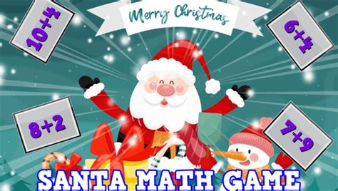 Santa Math Game 🕹️ Play Now on GamePix