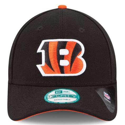 Cincinnati Bengals New Era Youth League 9FORTY Adjustable Hat - Black ...