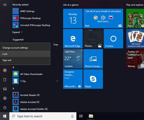 How To Remove Power Options From Windows 10 Lock Screen And Start Menu | Images and Photos finder