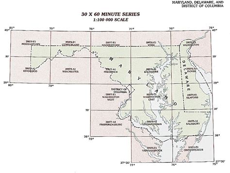 Maryland Topographic Index Maps - MD State USGS Topo Quads :: 24k 100k 250k