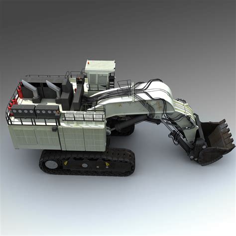 liebherr r9800 3d model