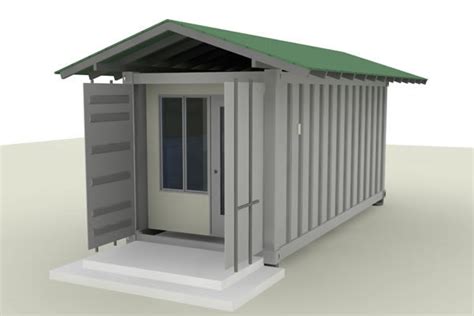 Shipping Container Cabin Concept – TinyHouseDesign