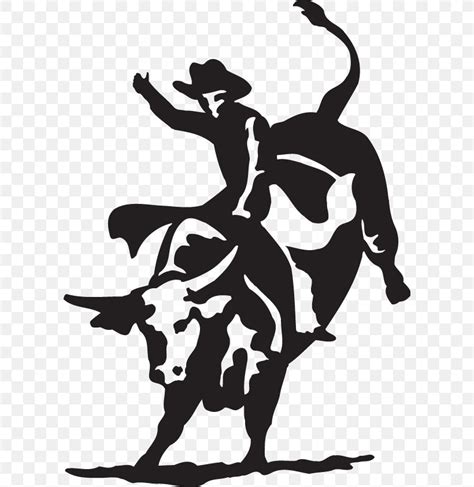 Clip Art Bull Riding Rodeo Openclipart Drawing, PNG, 600x843px, Bull Riding, Art, Black And ...