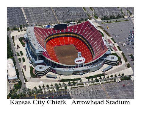 Aerial Photo of Chiefs Stadium Kansas City Missouri – America from the Sky