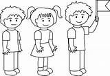 Line Leader Preschool Clipart sketch template