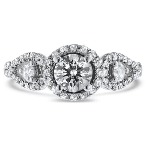 Halo Diamond Ring