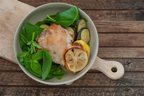 Lemon & Basil Roast Chicken-2 | jules | Flickr