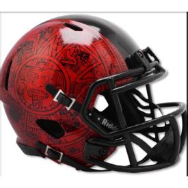 San Diego State Aztecs Calendar Riddell Speed Mini Football Helmet | Helmetnation