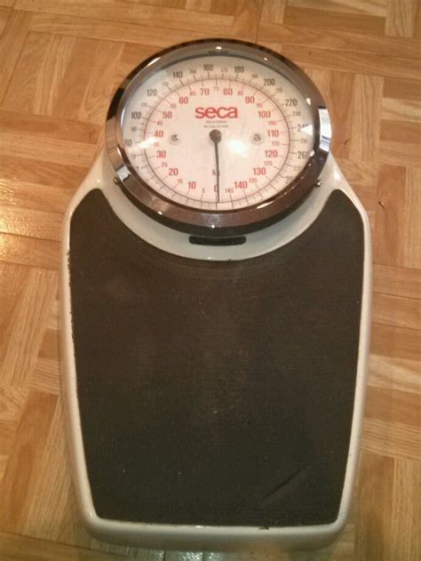 Vintage Seca Lb/Kg Bathroom Scale - Large Dial - Made in Germany 320lbs ...