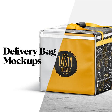 Delivery Bag Mockups - Mock Up by rebrandy for Photoshop, Purchase, Download and use