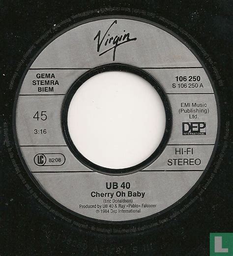 Cherry oh baby Single 106 250 (1984) - UB40 - LastDodo