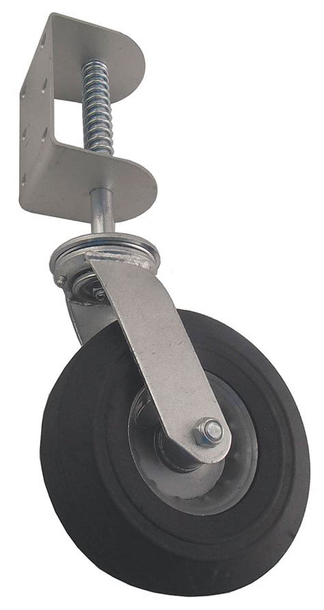 GRAINGER APPROVED Side-Mount Caster, 8 in Wheel Dia., 210 lb Load ...