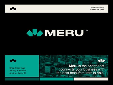 Meru - Logo Design 🚢 by Jeroen van Eerden on Dribbble