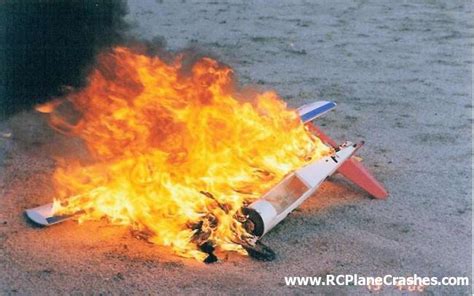 Crashing Plane on Fire images