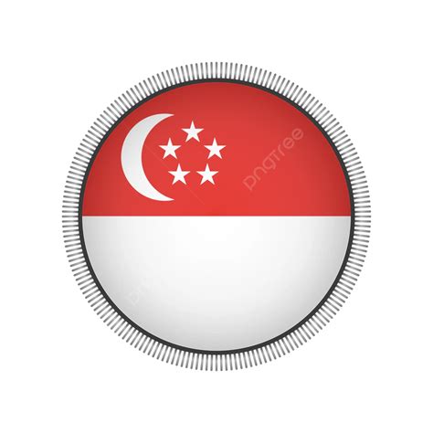 Singapore Flag Vector, Singapore, Flag, Singapore Flag Background PNG and Vector with ...