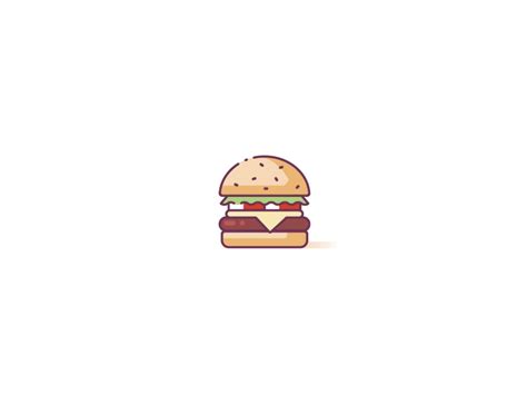 delicious, animated, icon, set, UI8, cooking, marketplace, burger ...