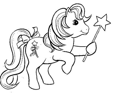 my little pony clipart black and white - Clip Art Library