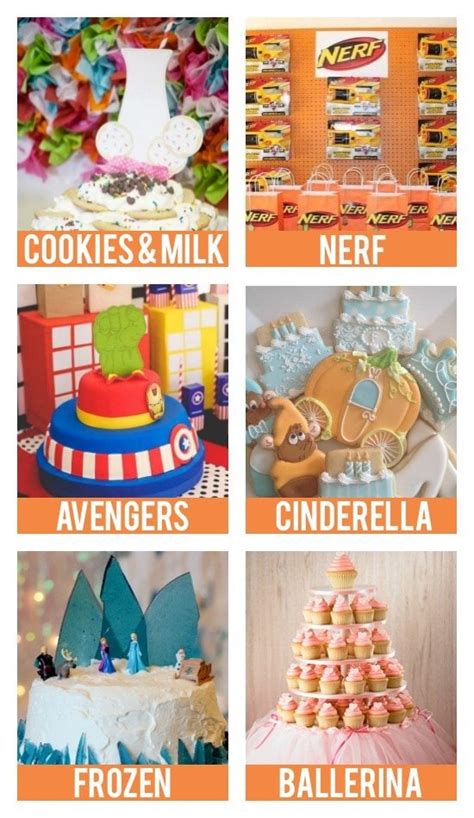 Birthday Party Themes and Ideas - from The Dating Divas