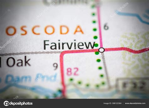 Fairview Michigan Usa Map Stock Photo by ©aliceinwonderland2020 386122364