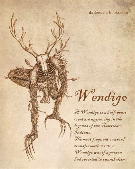 Creature Feature: Flesh-Eater: Wendigo | Mythology & Folklore Amino