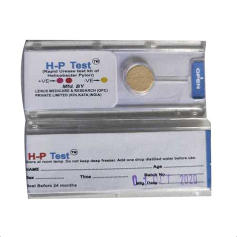 Transparent H.Pylori Test Kit at Best Price in Kolkata | Lenus Medicare ...