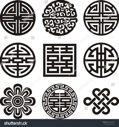 Korean traditional symbol vector image - Royalty Free Stock Vector ...