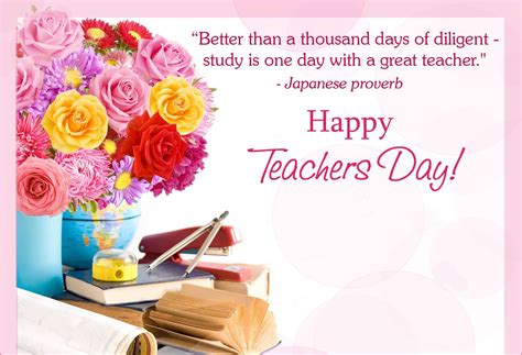 Happy Teachers Day Quotes Proverb Wallpaper