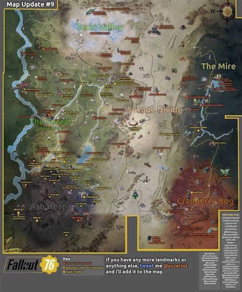 All Fallout 76 Map Locations Listed | Technology News