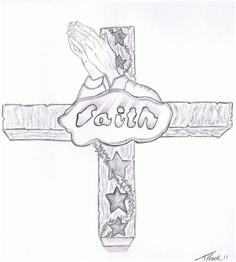 Faith Drawing by Miss Madness - Fine Art America