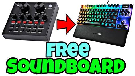 Soundboard for Live Streaming Using your keyboard (FREE APPLICATION ...